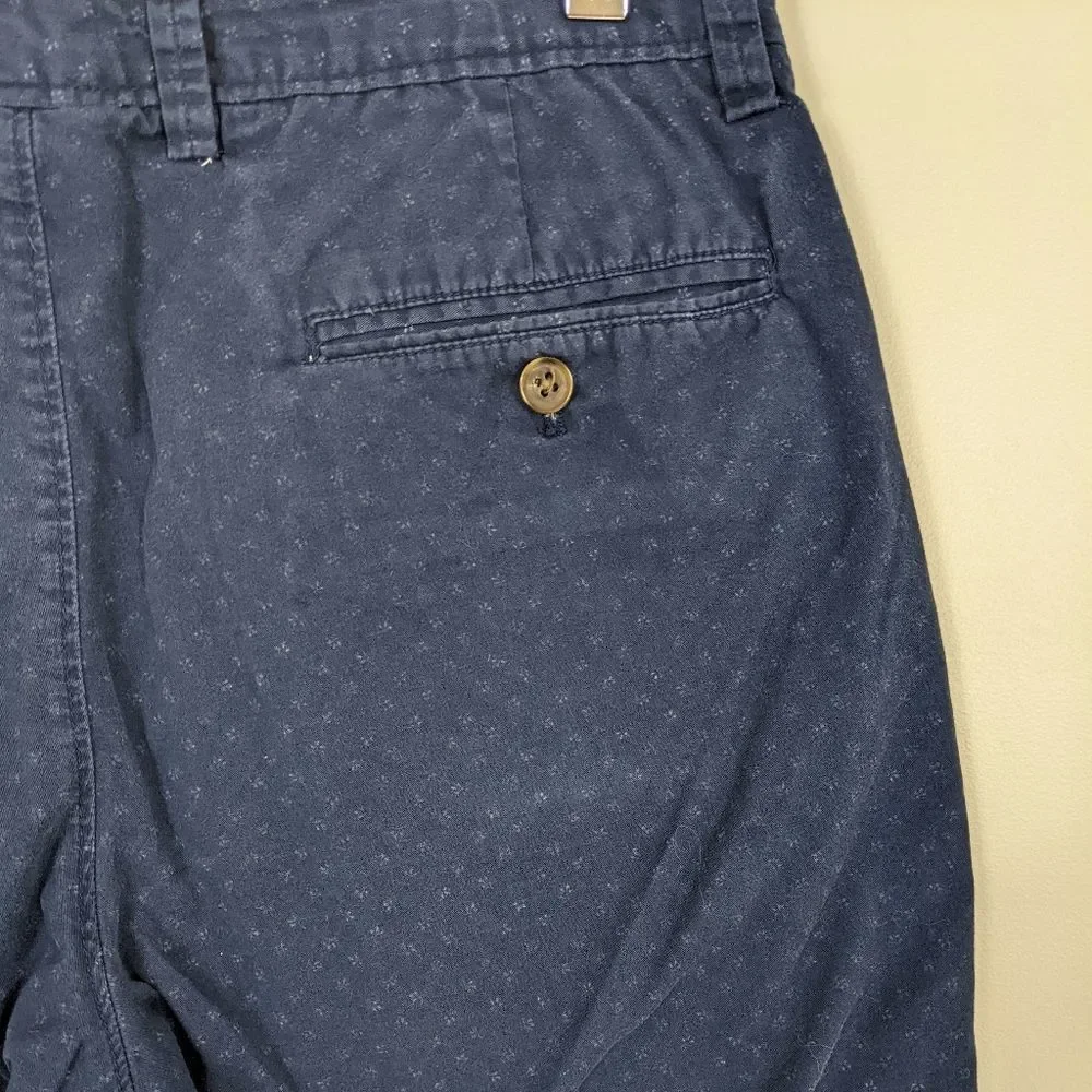 J. Crew Men's Navy Blue Cotton Shorts Waist 30